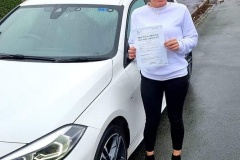 7th Test pass in a row 🎉🥳

A huge congratulations to Stacey Marie Nicklin who passed her test today on her first attempt with Dale at cobridge test centre with 6 driving faults.
Stay safe and enjoy your independence.