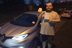 Another great automatic driving test pass in Crewe