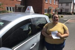 Well done to Daisy Mitchell for passing her driving test today at Crewe Safe driving