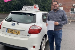 Hussain passed first time