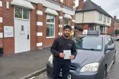 Another great manual driving test pass.