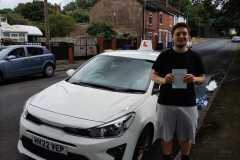 Oliver passed today at Cobridge, with only 4 minors.