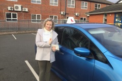 Another great automatic driving test pass with the help of her driving instructor Jon
