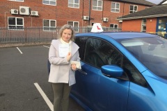 Another great automatic driving test pass with the help of her driving instructor Jon