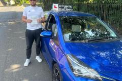 Congratulations to Enea on passing your test at cobridge first attempt. So pleased for you can drive where ever you wish.