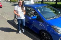 Congratulations to Lisa. So pleased for you on passing your test today. First attempt, it was amazing. You managed to overcome your anxiety and you can enjoy driving the car to work on Monday. It has been pleasure to help you achieve your goal.