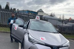 Another pass for Neal Fox at the Newcastle Driving Test Centre