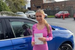 Another first time pass for automatic instructor Tracey