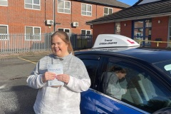 Brilliant first time pass this morning at Newcastle test centre for Liv. Only picking up 1 minor driving fault too. She’s so excited to be collecting her new car at the weekend. Enjoy your freedom Liv & stay safe.