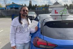 Congratulations to Ahmed passing this afternoon at Newcastle test centre with only 2 minor driving faults. Brilliant feedback from the examiner too 😊.
