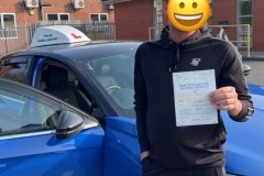 I’m so pleased for Joey passing his test first time this morning at Newcastle test centre. It was a brilliant drive only picking up 2 minor driving faults. 
It’s been a pleasure & a laugh so thank you so much 😊.