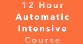 Products 9 12 Hour Automatic Intensive Course