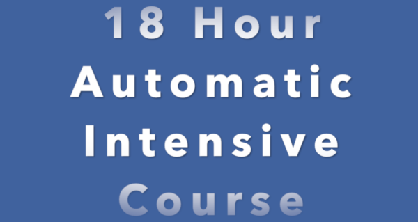 18 Hour Intensive Driving Course