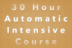 All Automatic Intensive Driving Courses 3 30 Hour Automatic Intensive Course
