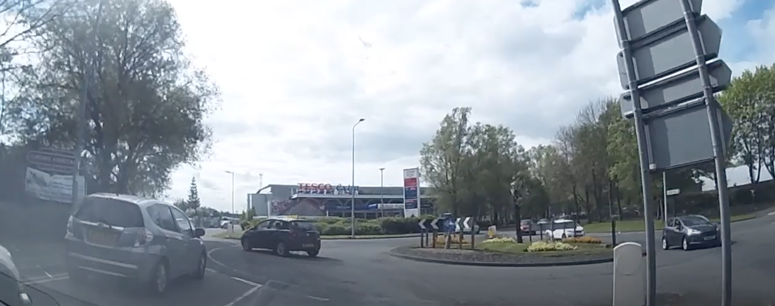 Crewe Tesco Roundabouts