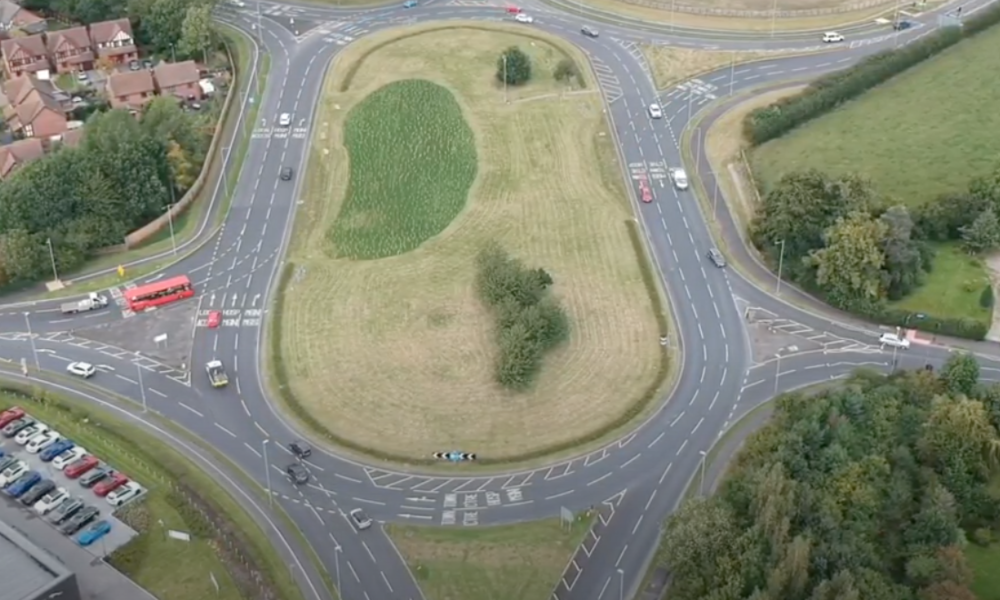 Crewe Green Roundabout