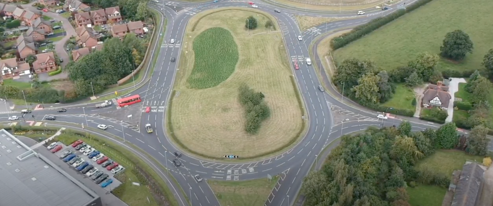 Crewe Green Roundabout