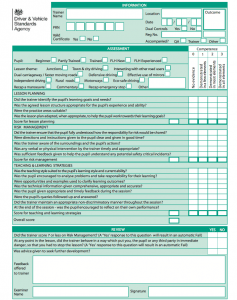 Standard Test 1