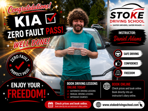 Well done Kia zero fault pass